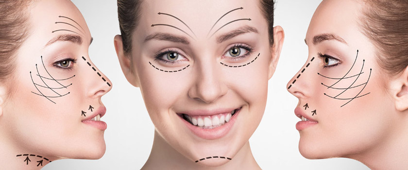عمل جراحی زیبایی صورت + انواع جراحی زیبایی صورت زنان و مردان